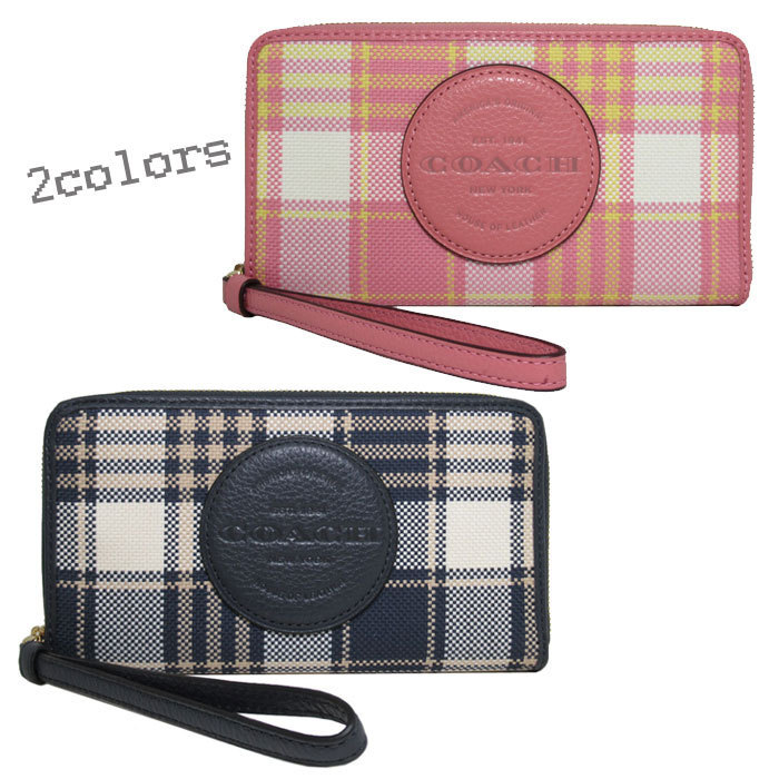 国内即発送 COACH C8680 デンプシー フォン ウォレット 他色有