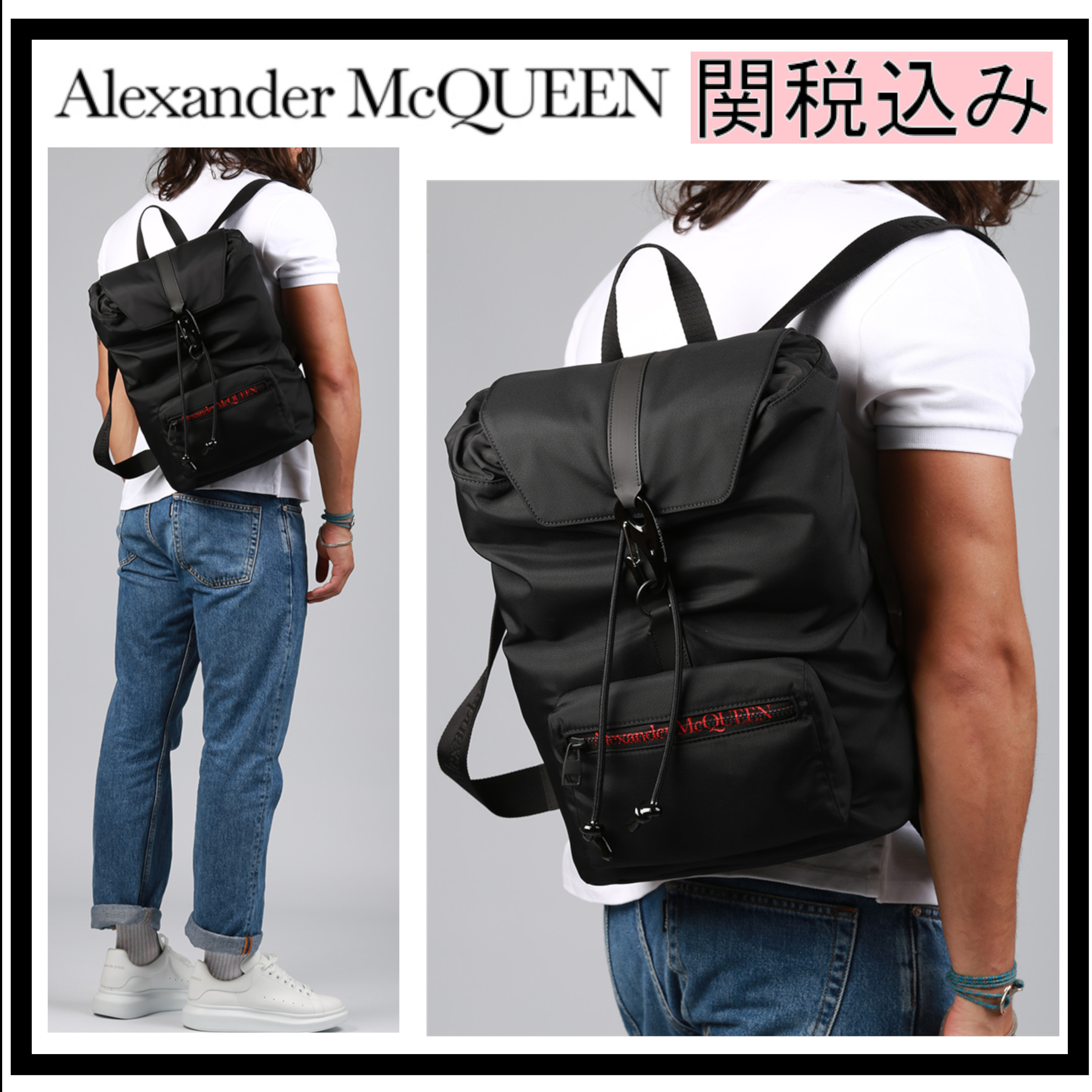 驚きの値段 ALEXANDER MCQUEEN Alexander バックパック&ヒップバッグ