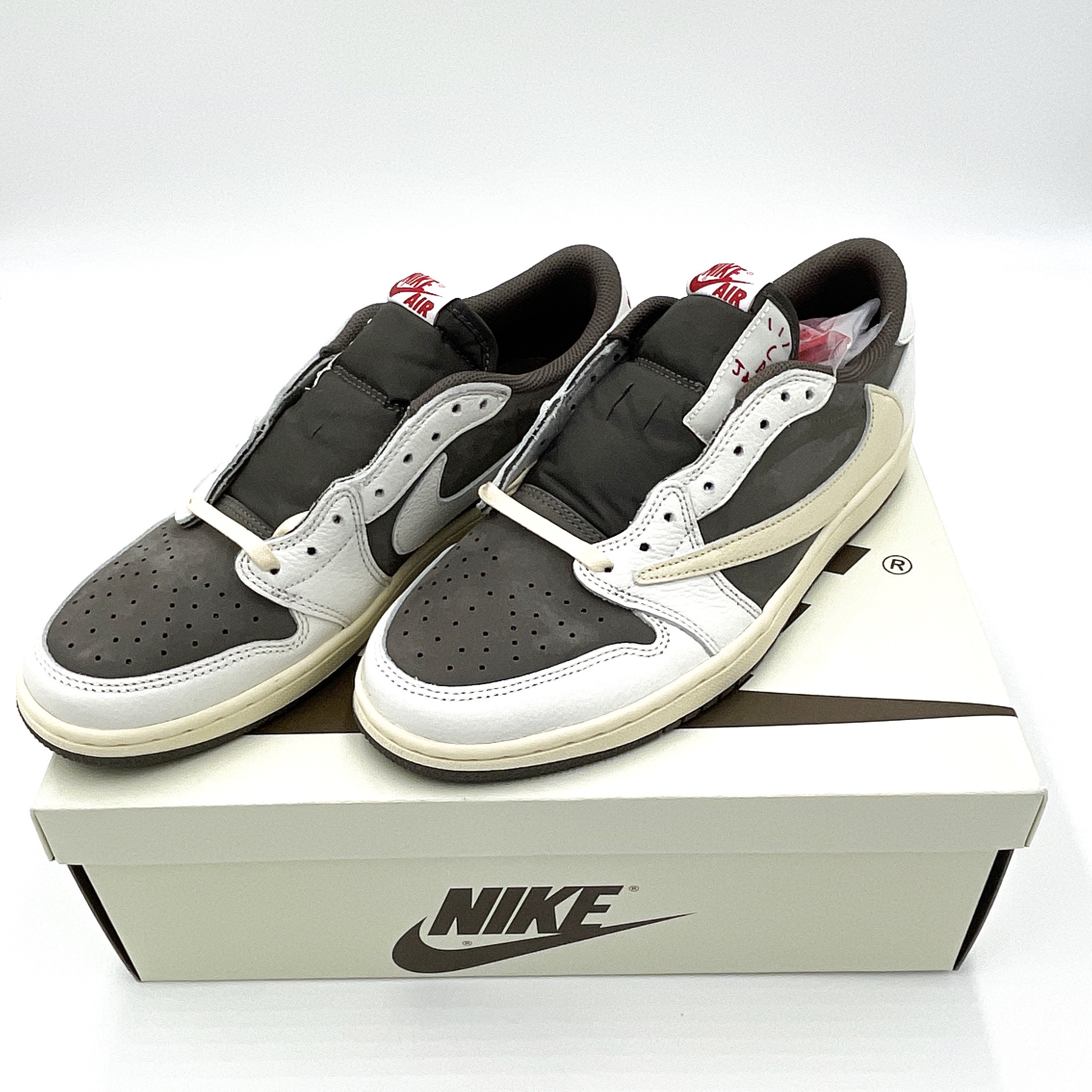 スニーカー TRAVIS SCOTT NIKE AIR JORDAN 1 LOW OG REVERSE MOCHA