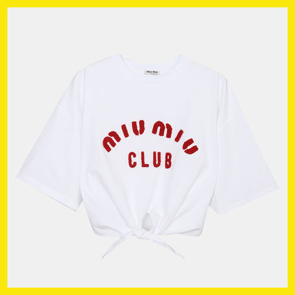 MiuMiu(ミュウミュウ) Tシャツ・カットソー(レディース) - 海外通販のBUYMA