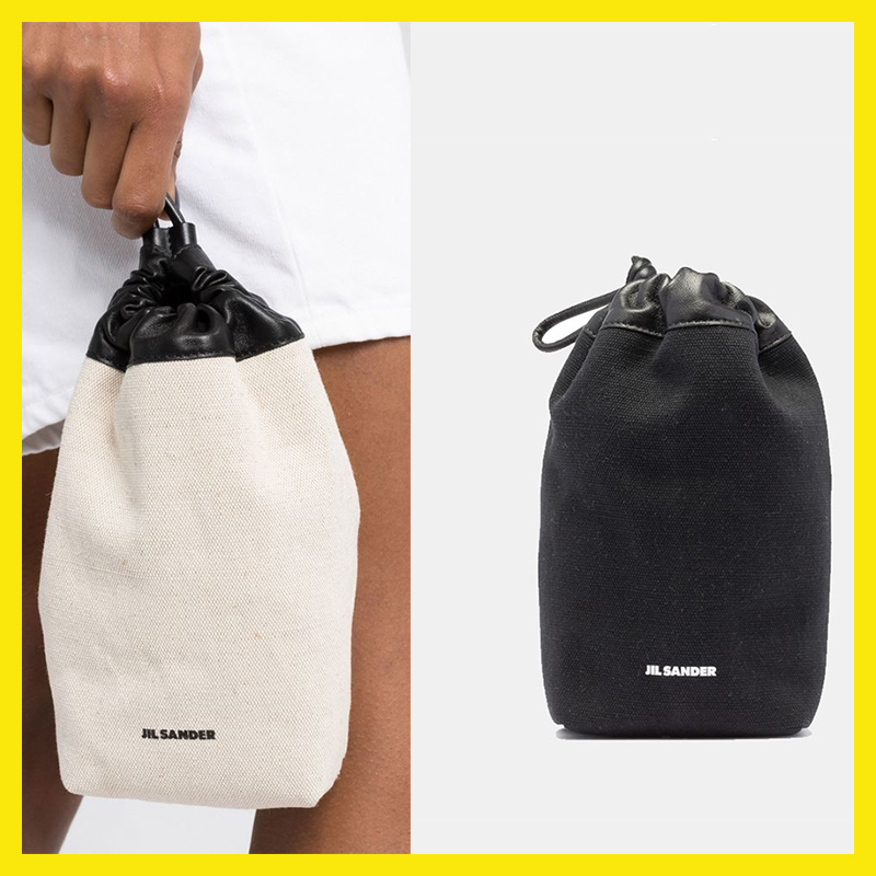 関税送料込み- JIL SANDER ドローストリング ミニポーチ