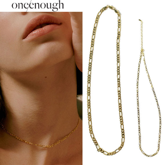 ★BTS V着用★ONE ENOUGH★送料込★Vintage Chain Link Necklace