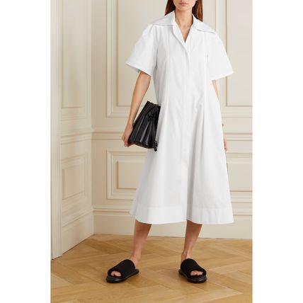 シャツワンピ L Jil Sander(ジルサンダー) ワンピース(レディース ...