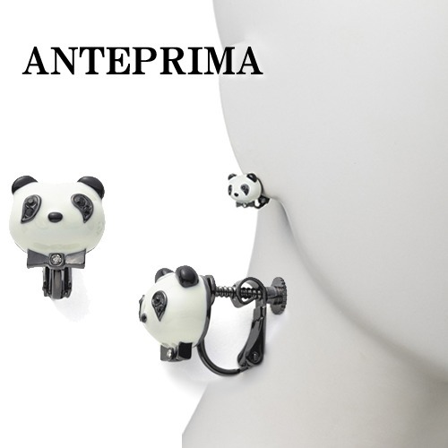 【ANTEPRIMA】即対応 パンダ イヤリング