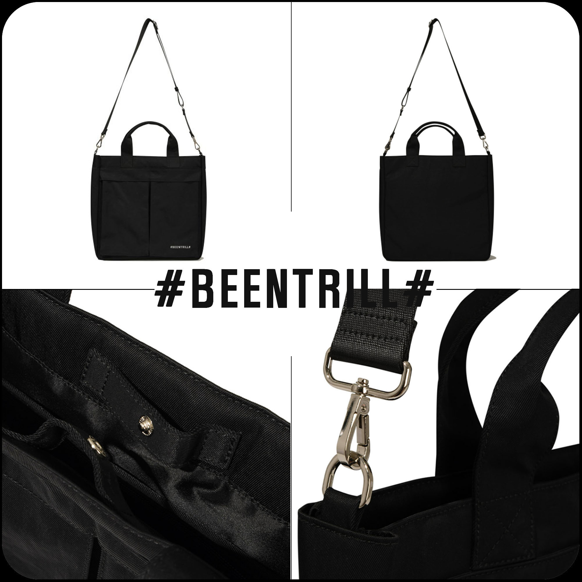 [BEENTRILL]★ESSENTIAL 2WAY HELMET BAG