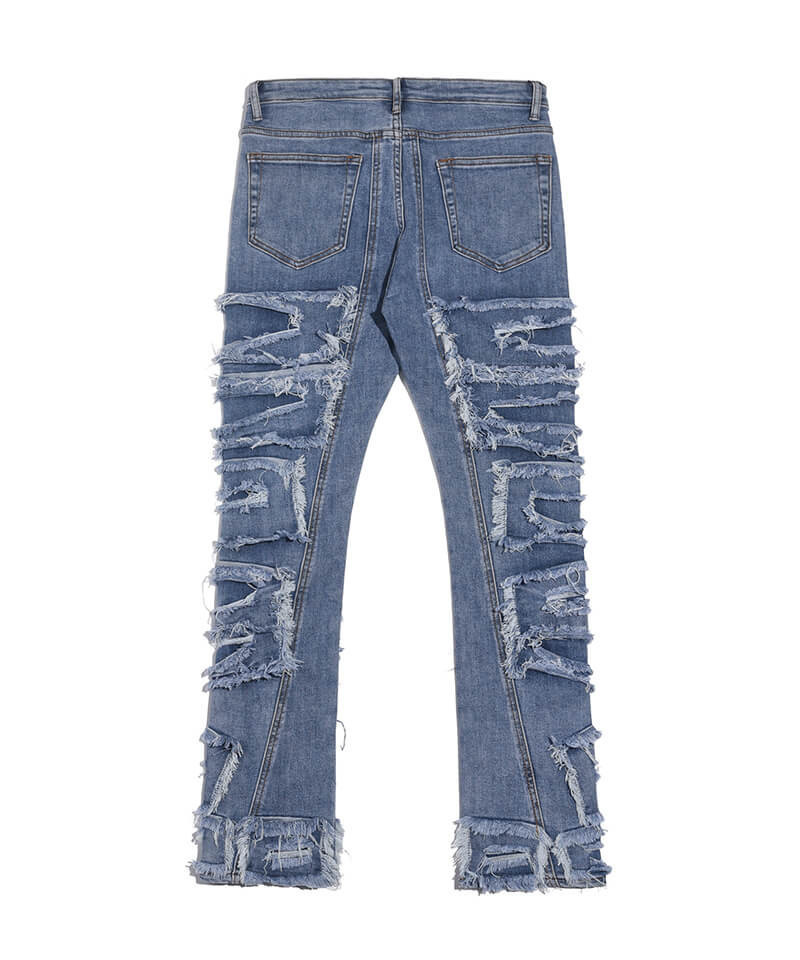 URKOOL ユーアークール☆DISTRESSED RIPS ジーンズ