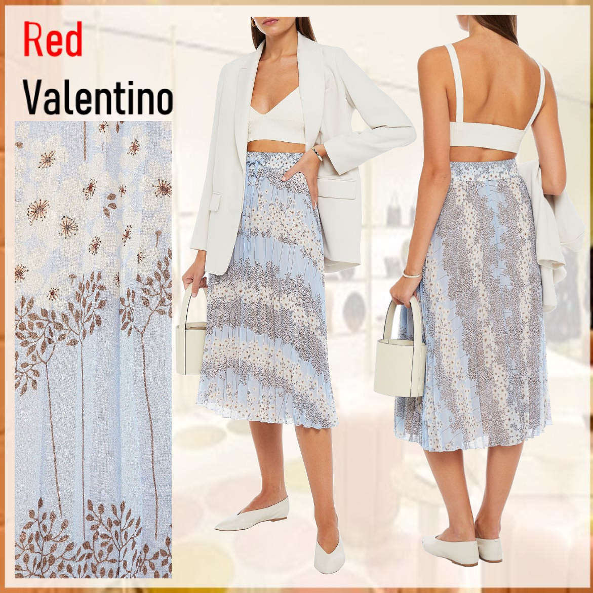 ☆お求めやすく価格改定☆ RED VALENTINO超可愛い紺色パーカー その他
