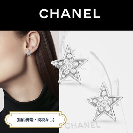 18K(18金) CHANEL(シャネル) ピアス(レディース) - 海外通販のBUYMA