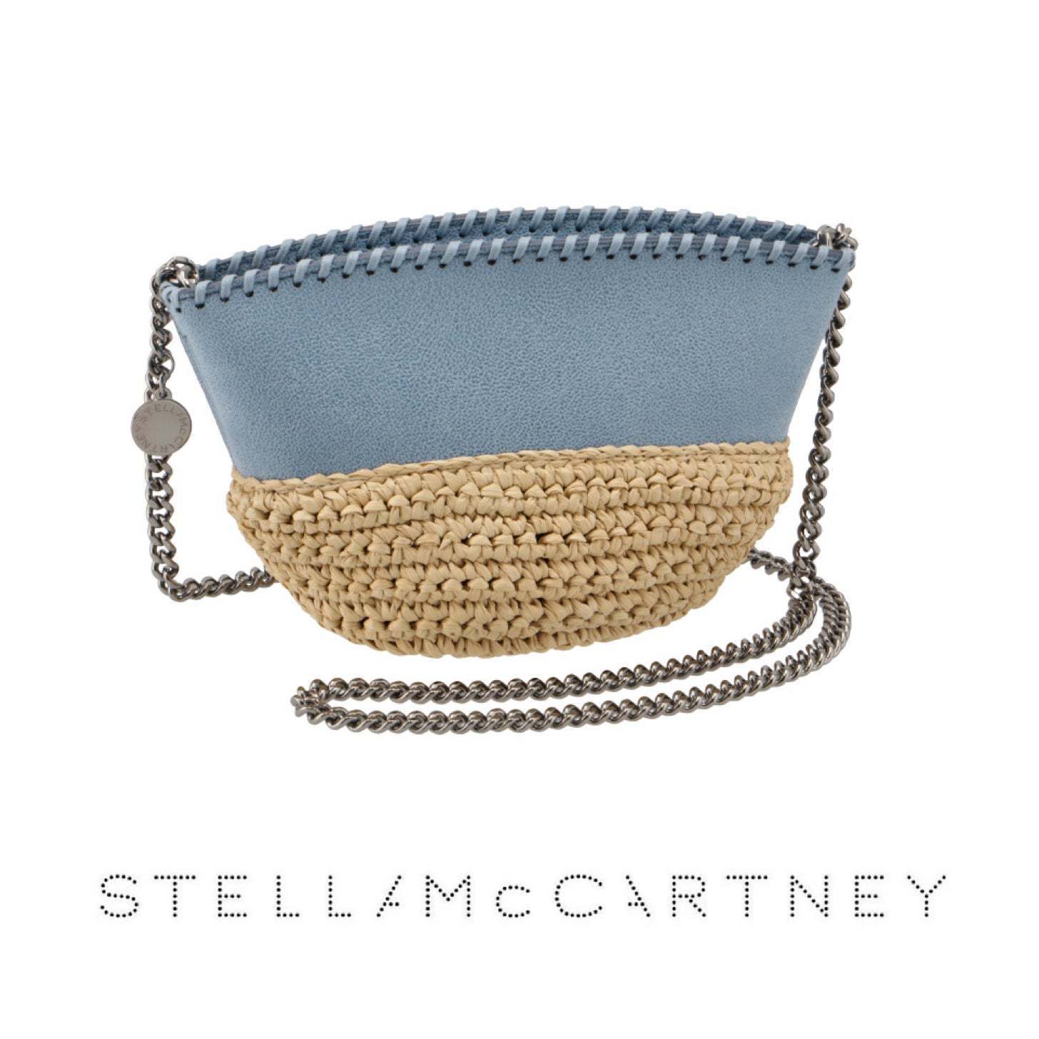 ★Stella McCartney★ FALABELLA ラフィア ショルダーバッグ