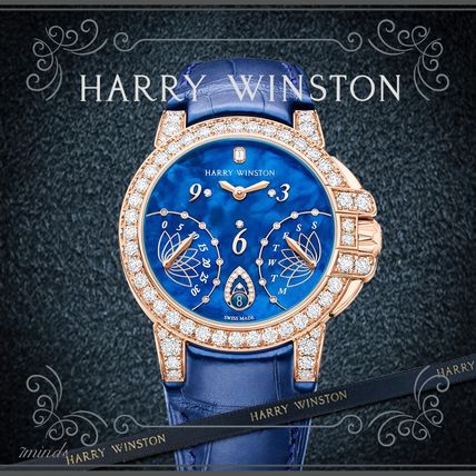 Harry Winston Analog Casual Style Party Style Mechanical Watch Jewelry Watches