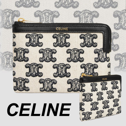 CELINE Triomphe x コインケース・小銭入れ(レディース) - 海外通販のBUYMA