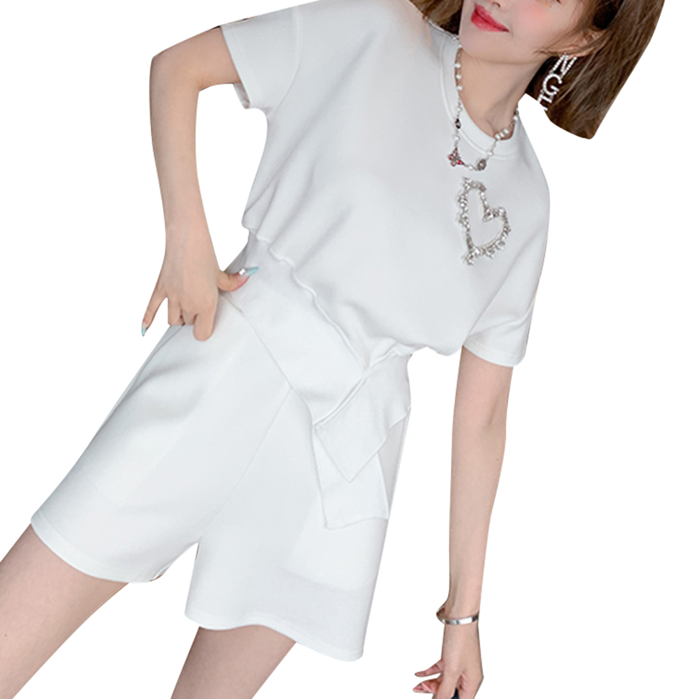 リュクス リラックス  セットアップ ショーパン Tシャツ