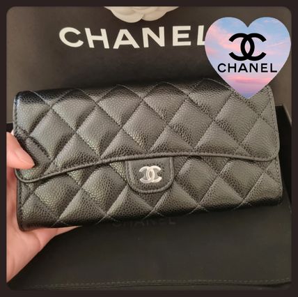 ラムスキン CHANEL x 長財布(レディース) - 海外通販のBUYMA
