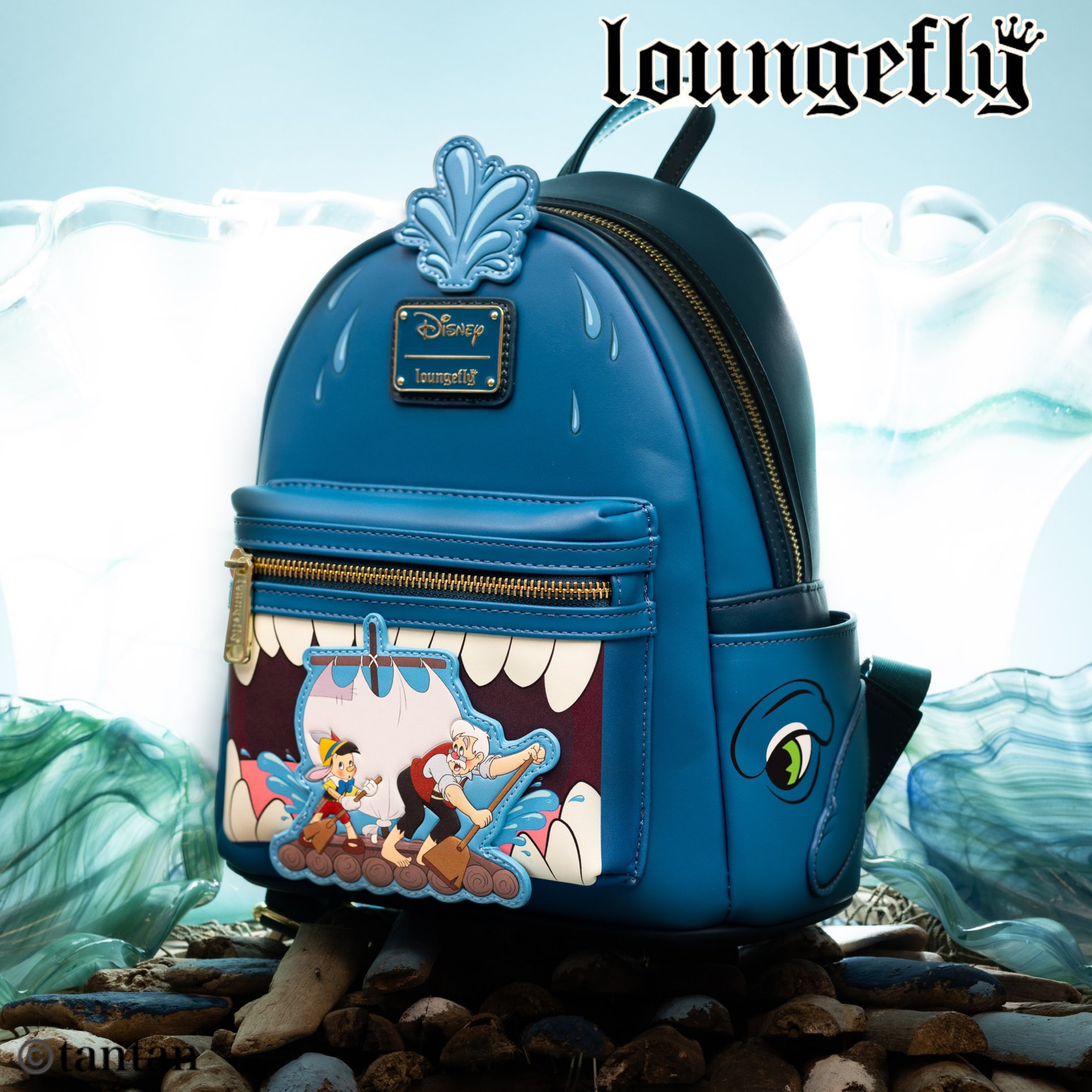 ラウンジフライ loungefly リュック ピノキオ モンストロ クジラ