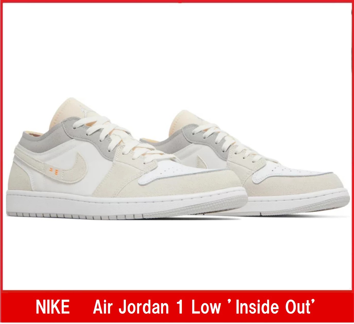 【希少/送料・関税無料/未入荷】Air Jordan 1 Low 'Inside Out'