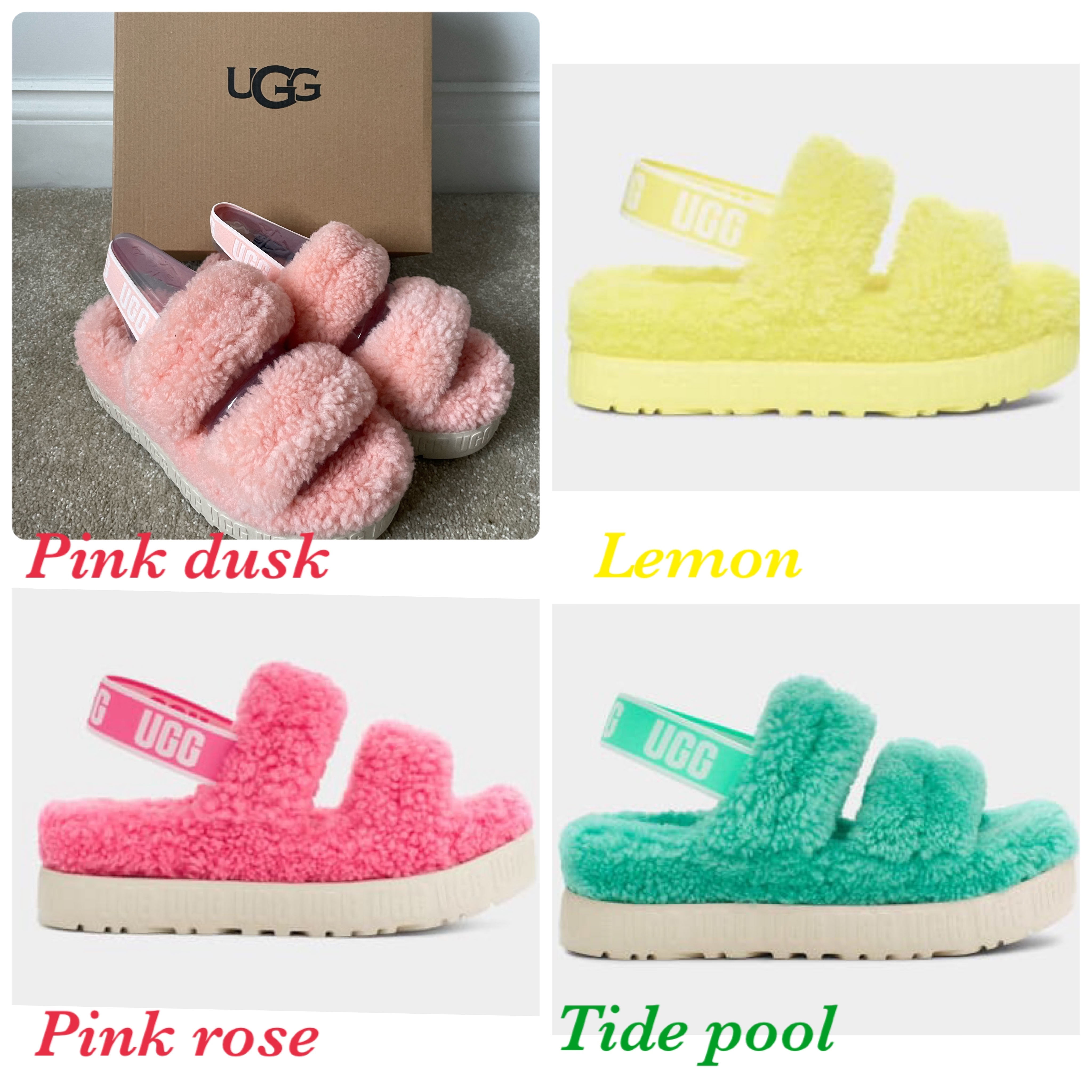 UGG OH FLUFFITA (アグ) サンダル・ミュール レディース