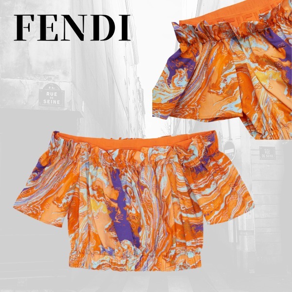 【在庫僅少】
【FENDI】オフショルダー トップ 大人もOK マルチカラー キッズ用トップス 【在庫僅少】
【FENDI】オフショルダー トップ 大人もOK マルチカラー キッズ用トップス