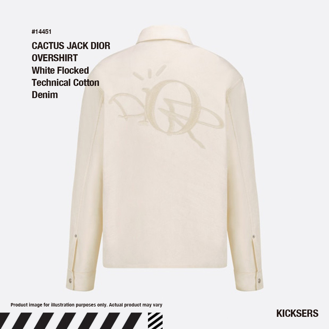 大きな取引 CACTUS JACK Denimカクタスオーバーシャツ White OVERSHIRT DIOR シャツ 大きな取引 CACTUS JACK Denimカクタスオーバーシャツ White OVERSHIRT DIOR シャツ
