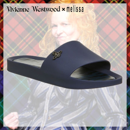 Vivienne Westwood More Sandals Open Toe Casual Style Collaboration Plain Elegant Style