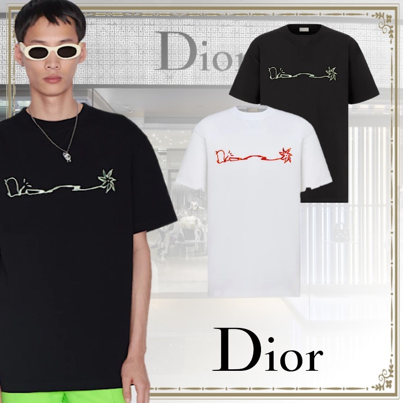 最終決算 ☆ 【★大人気★】Dior CACTUS Tシャツ DIORオーバーサイズ JACK Tシャツ・カットソー 最終決算 ☆ 【★大人気★】Dior CACTUS Tシャツ DIORオーバーサイズ JACK Tシャツ・カットソー