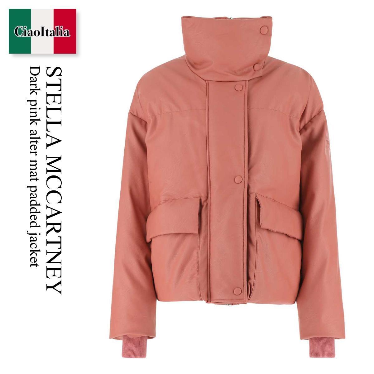 ジャケット Stella Mccartney Dark pink alter mat padded jacket