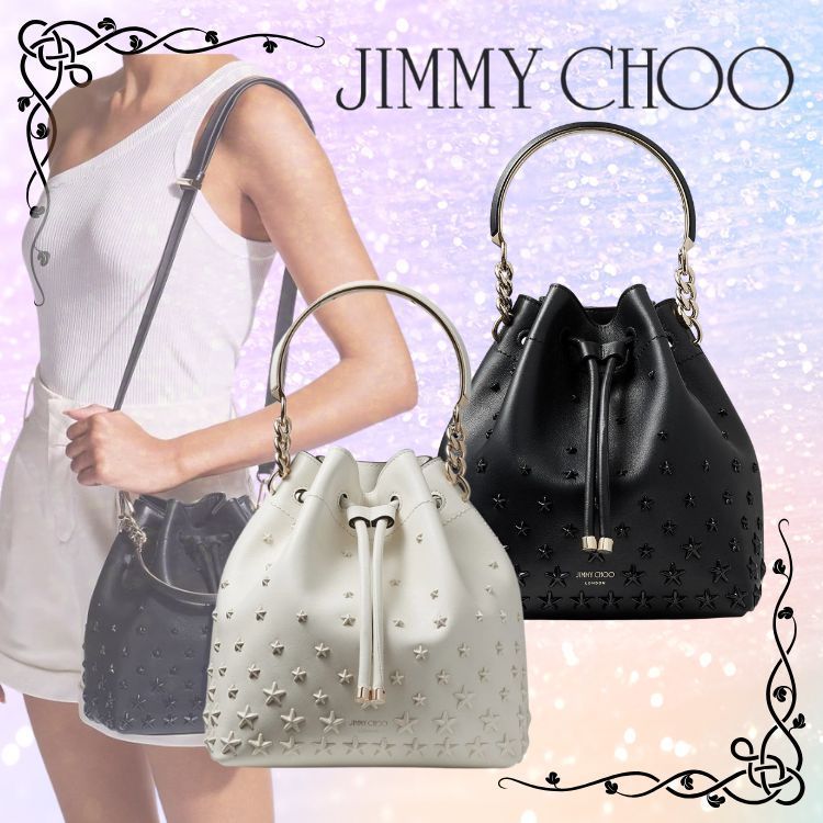 最適な材料 【JIMMY バケットバッグ スム-スカ-フレザ- CHOO】国内発/関税込 ハンドバッグ 最適な材料 【JIMMY バケットバッグ スム-スカ-フレザ- CHOO】国内発/関税込 ハンドバッグ
