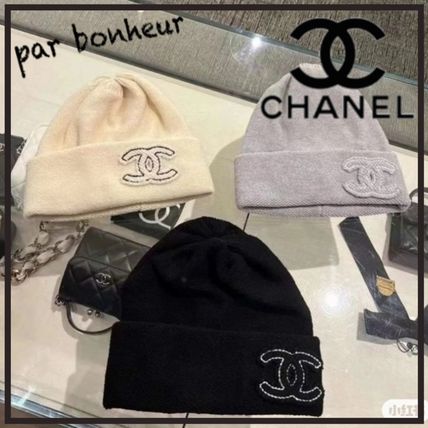 CHANEL x ニットキャップ・ビーニー(レディース)|新作を海外通販【BUYMA】