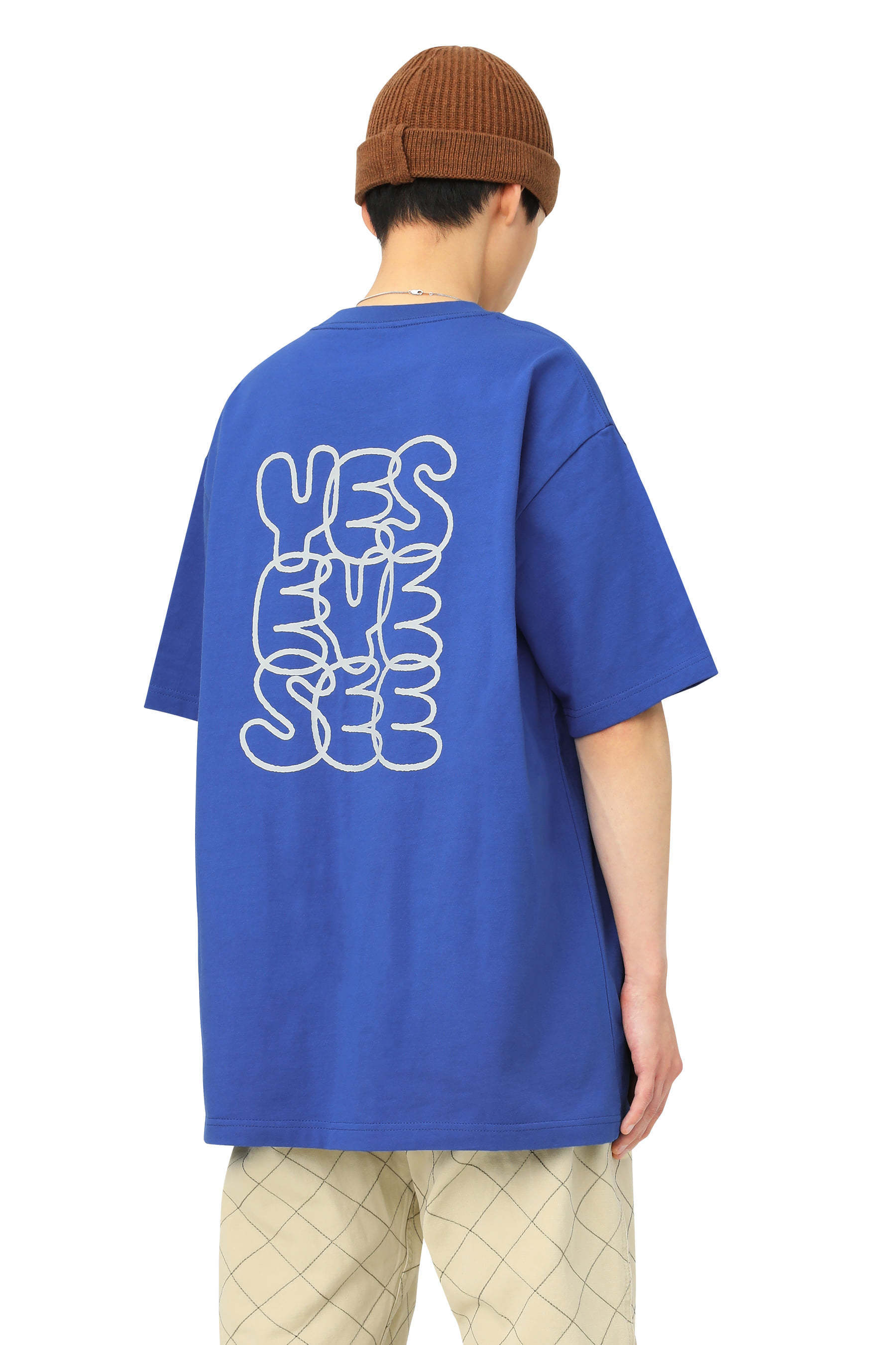 [YESEYESEE]★25SS★韓国人気★Y.E.S Typo Tee 22SS○YESEYESEE○C-LOGO TEE 半袖 男女兼用 韓国発 人気