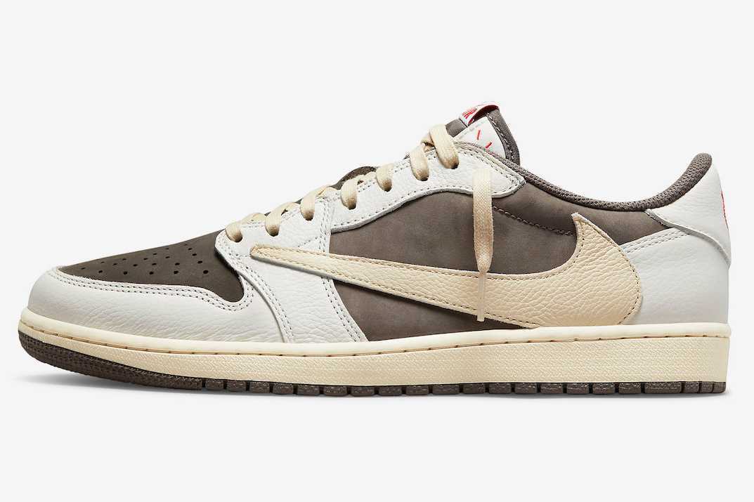 Travis Scott × Nike / Jordan 1 Low Reverse Mocha