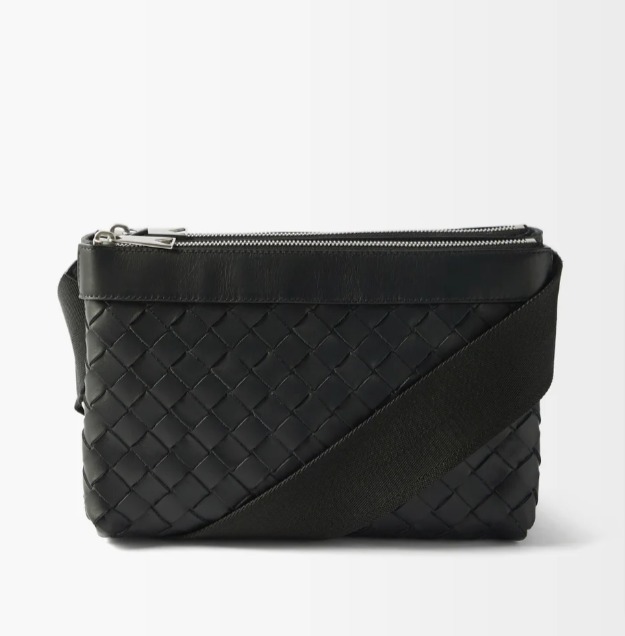 BOTTEGA VENETA クラシック イントレチャート レザーバッグ