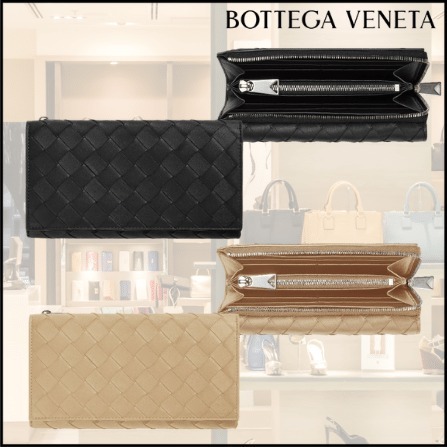 ☆人気商品☆BOTTEGA VENETA ロングウォレット 長財布 - cert ...