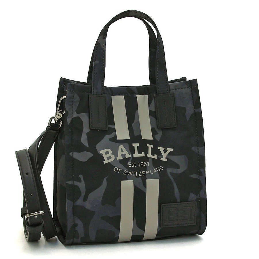 BALLY 2WAYショルダートートバッグ カモフラージュ CRYSTALIA