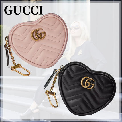 国内買付★GUCCI★GGマーモント ハートシェイプ コインケース【BUYMA】