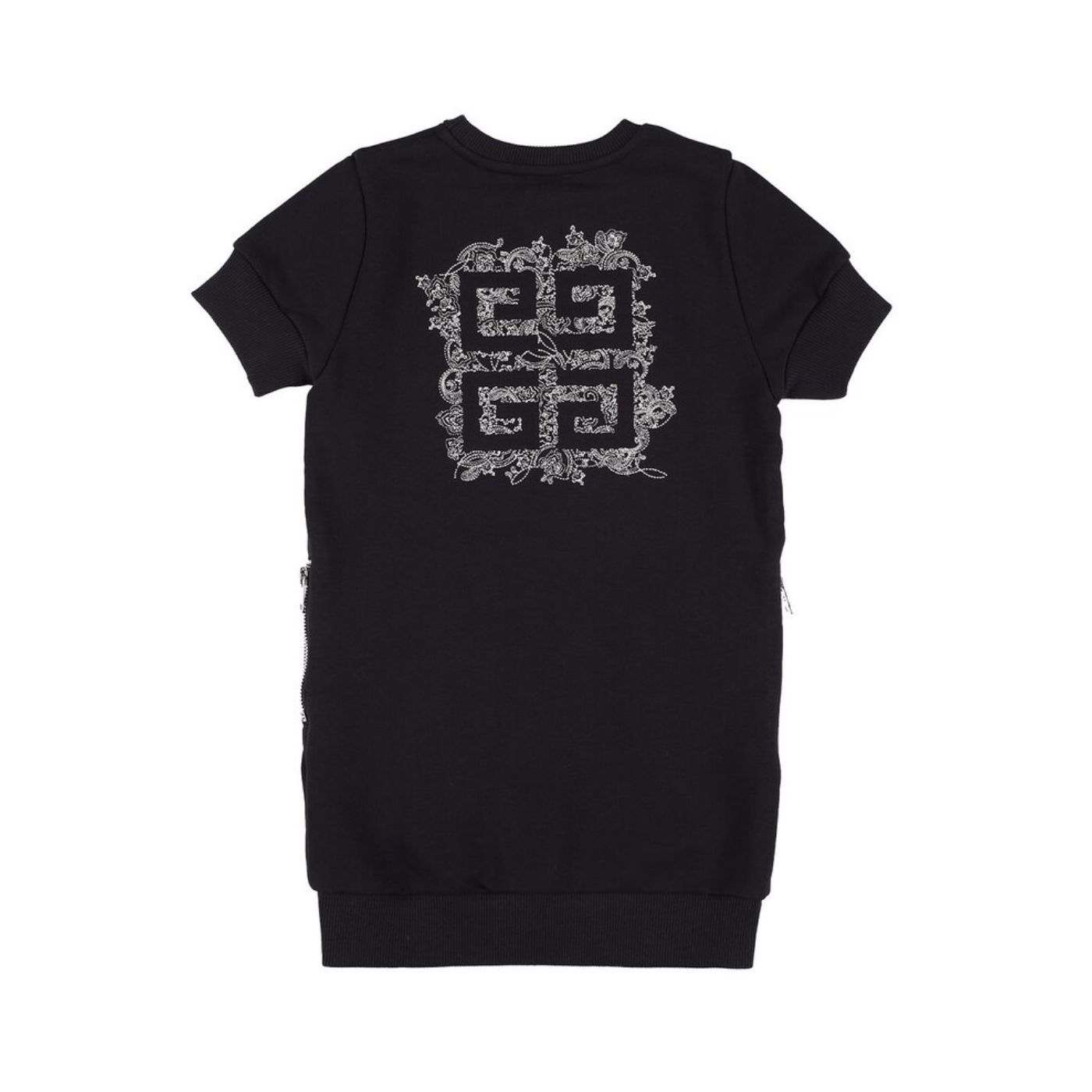 GIVENCHY◇4Gロゴ付 コットンブレンド半袖ワンピース◇6A-12A