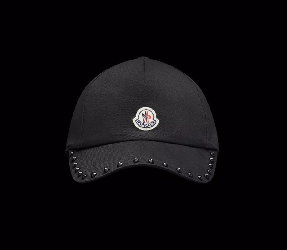 MONCLER2022/23秋冬キッズ スタッズ付き ベースボールキャップ