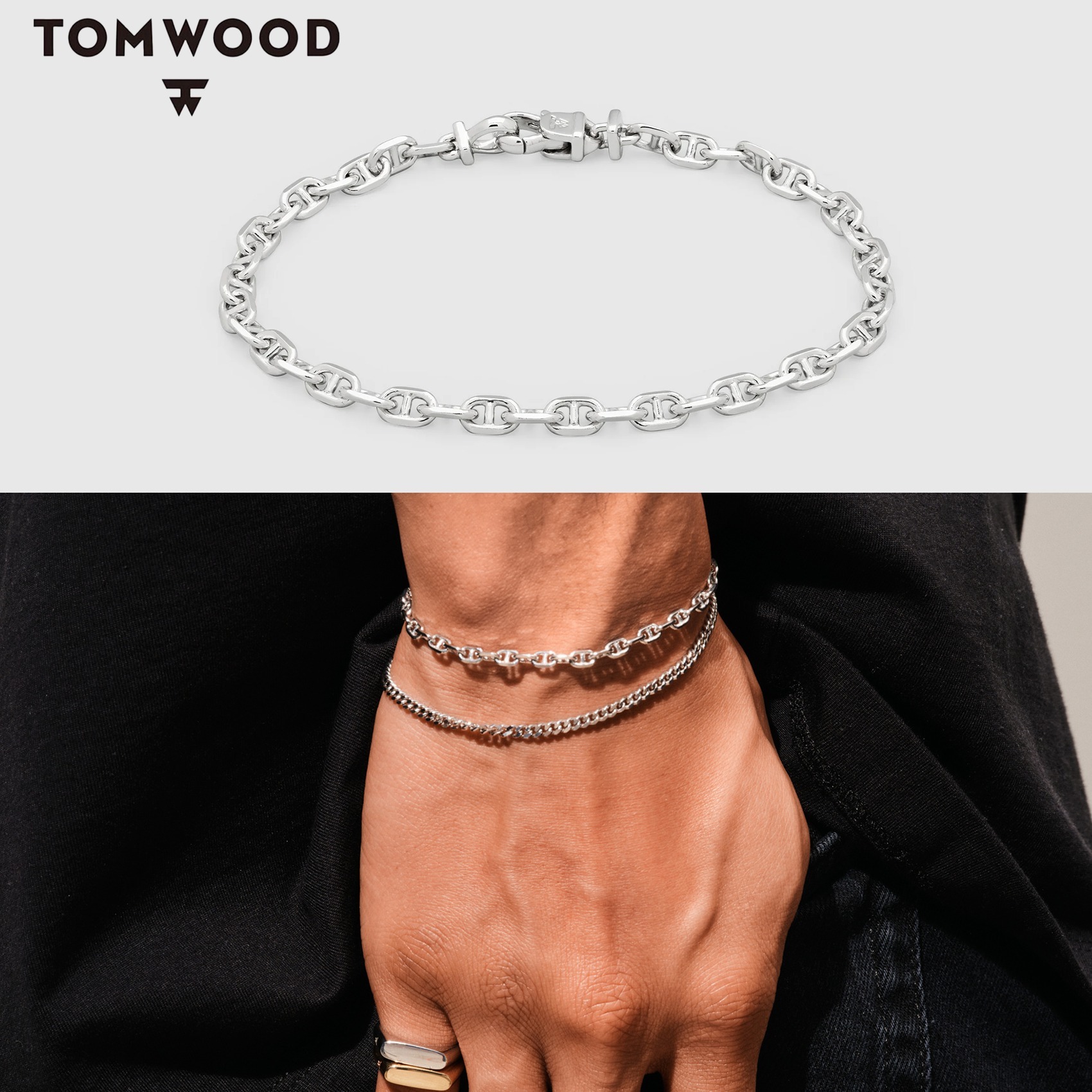 TOM WOOD cable ブレスレット