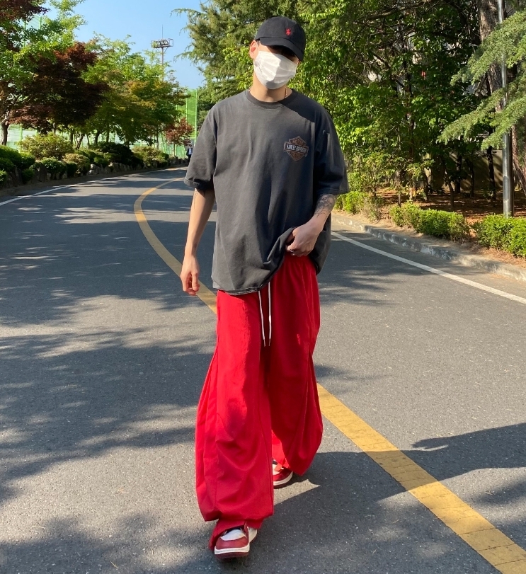 ハイクオリティ (RASHOMONG) Harley Davidson Eagle Pigment T-shirt