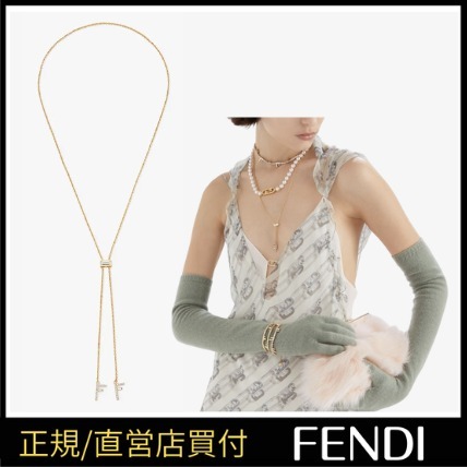 【FENDI】フェンディ*ファースト チェーン ネックレス ゴールド 【FENDI】フェンディ*ファースト チェーン ネックレス ゴールド