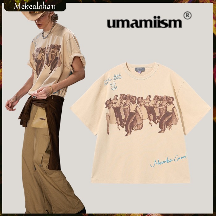 UMAMIISM☆MOVIECHARACTERTシャツ カーキ【関税送料込】