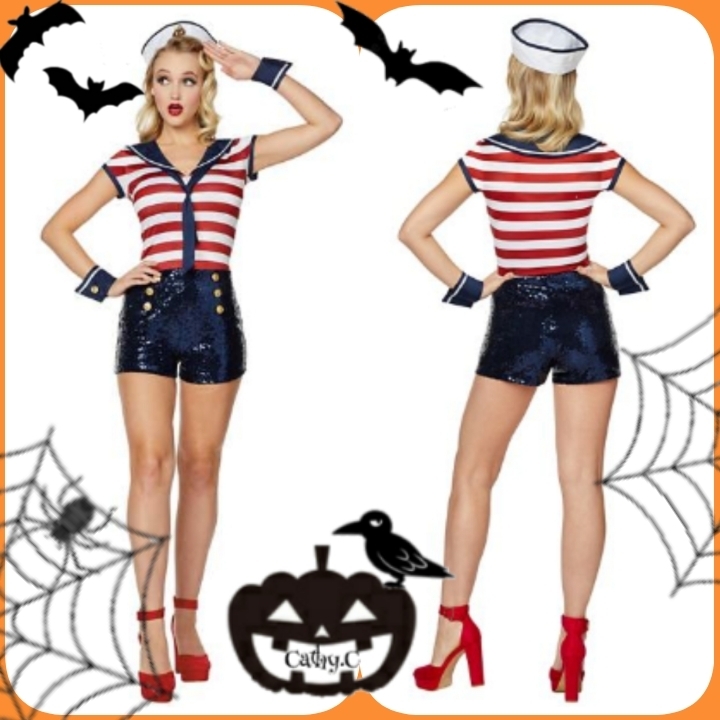 ハロウィン*コスチューム*コスプレ*海軍*ミリタリー*セーラー