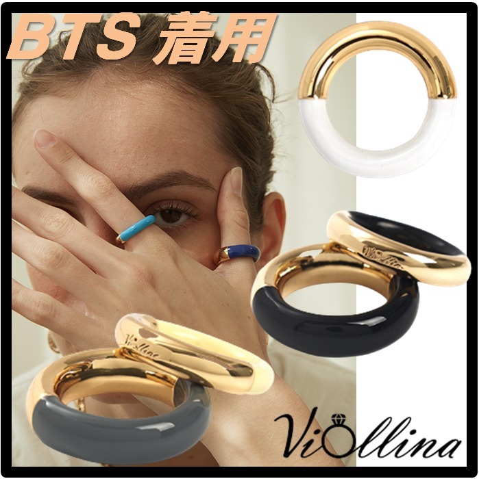 BTSジョングク＆ジミン着用★関税込★Viollina★Gelato Ring Set
