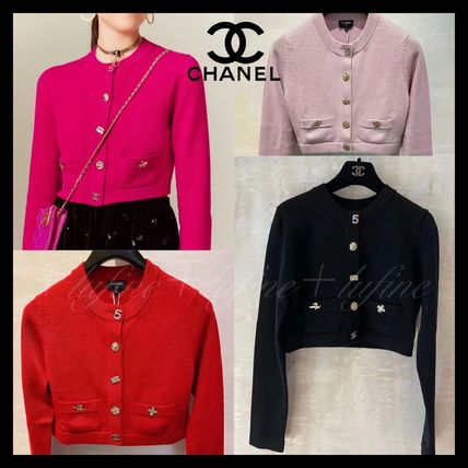 Chanel Cashmere Cardigan - 78 For Sale on 1stDibs