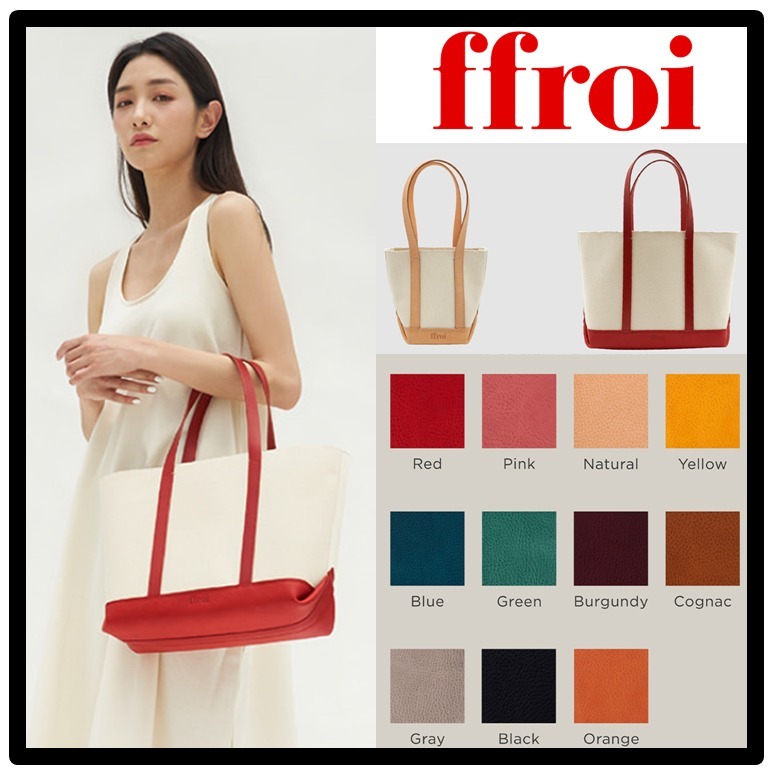 ☆送料・関税込☆ffroi★ffroi canvas tote bag★S size★