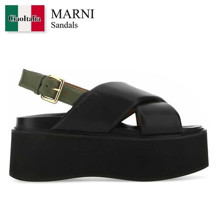 MARNI x サンダル・ミュール(レディース) - 海外通販のBUYMA