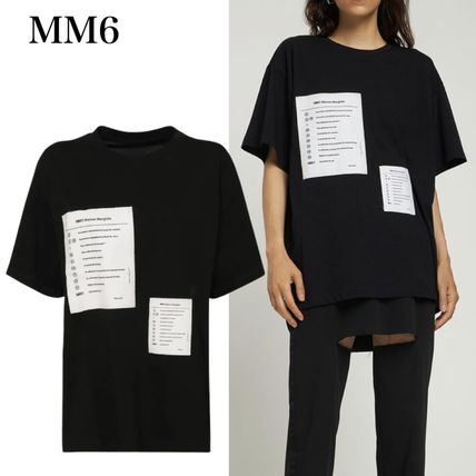 MM6 Maison Margiela x Tシャツ・カットソー(レディース) - 海外通販の インポート正規品 半袖 Tシャツ S23588 S62GD0121 エムエムシックス MM6 Tシャツ/カットソー(半袖/袖なし)