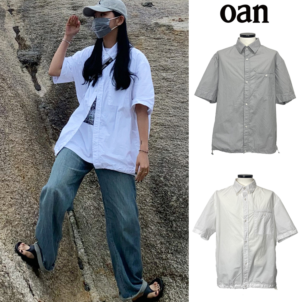 【oan】String Pocket Shirt