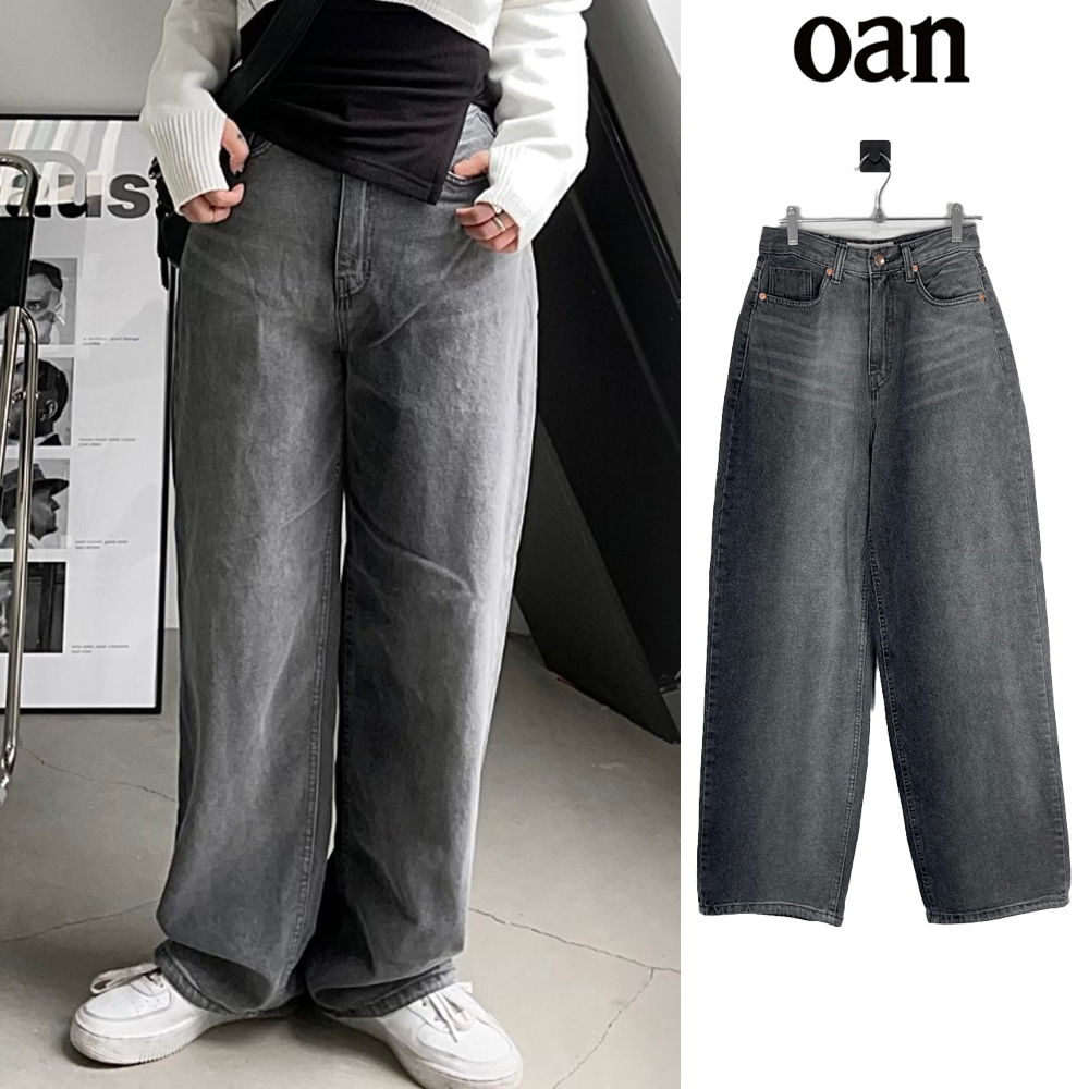 【oan】Fade Wash Denim Pants