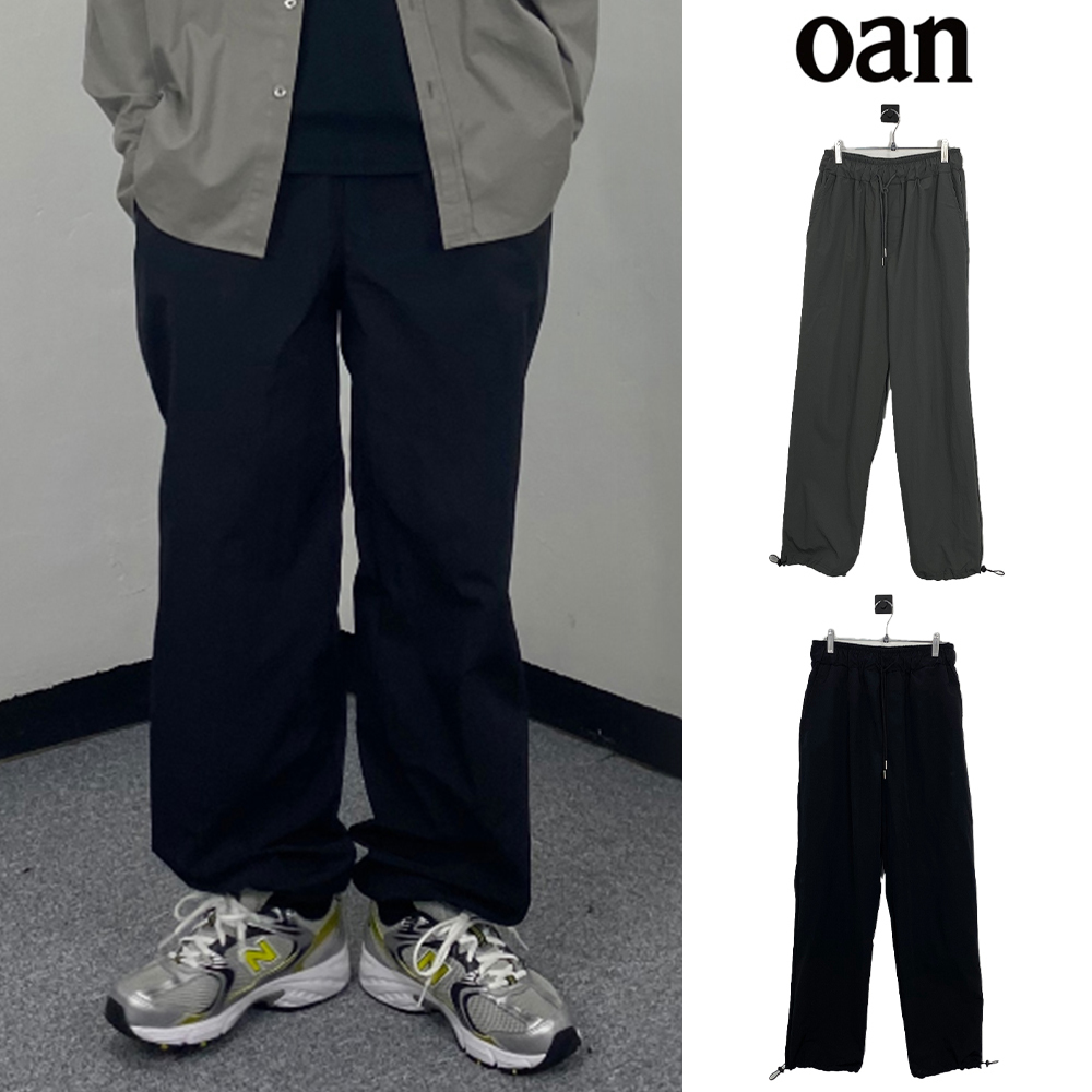【oan】Nylon String Pants