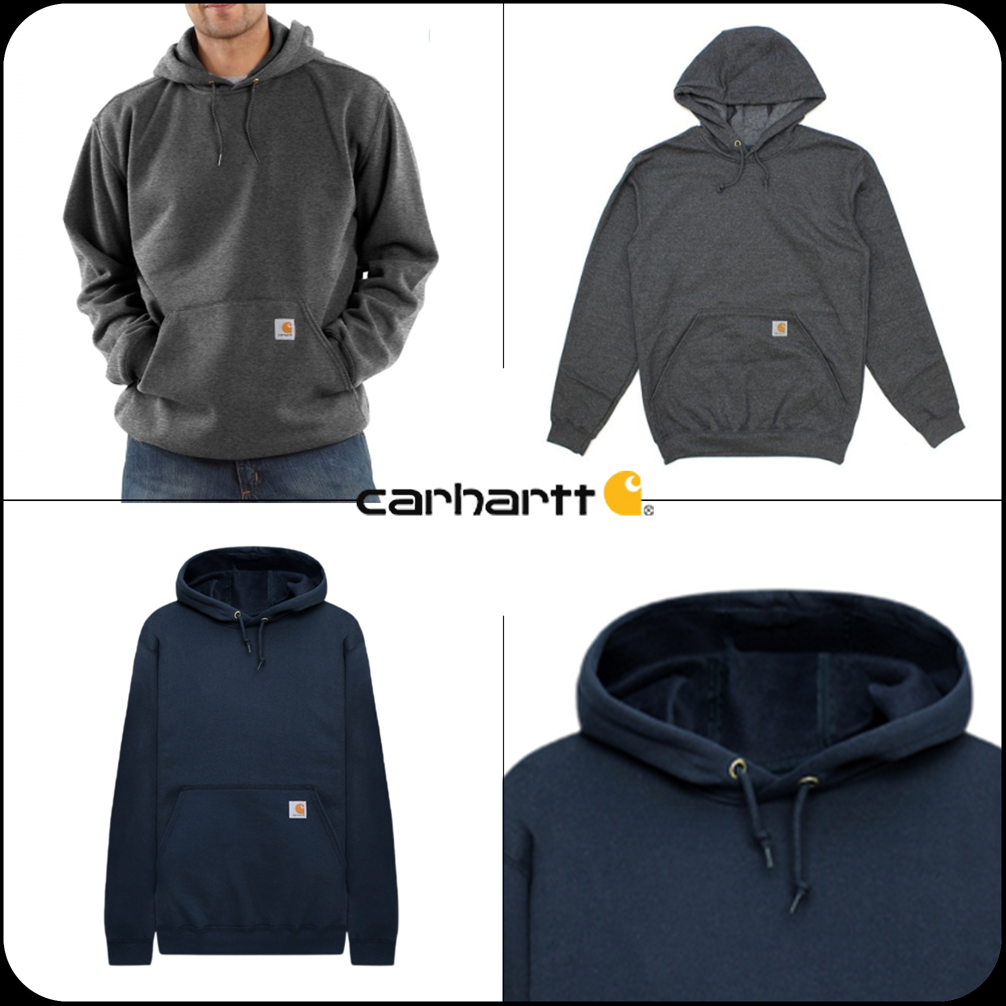 [CARHARTT]★MIDWEIGHT HOODED SWEATSHIRT