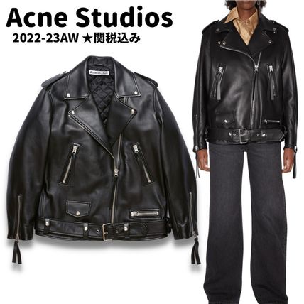 Acne Studios(アクネストゥディオス) レザージャケット・コート ...